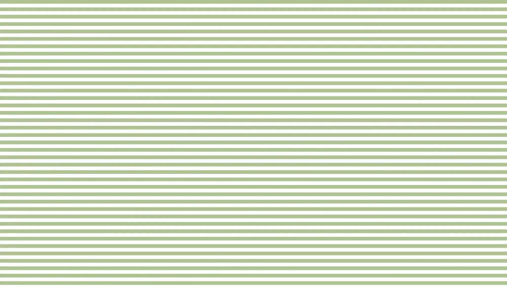 Papel de parede quarto bebê | Pequenas listras horizontais verde sálvia