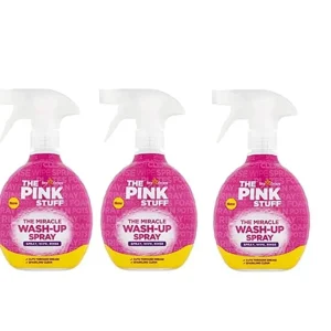 Pink Stuff Спрей за измиване 500мл 3 пакета