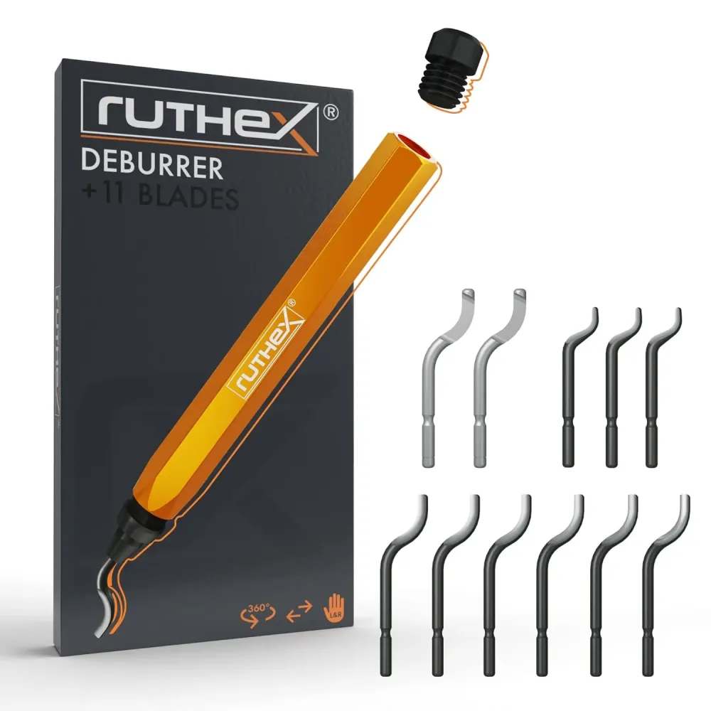 Комплект за обезграпване Ruthex за 3D печатни части