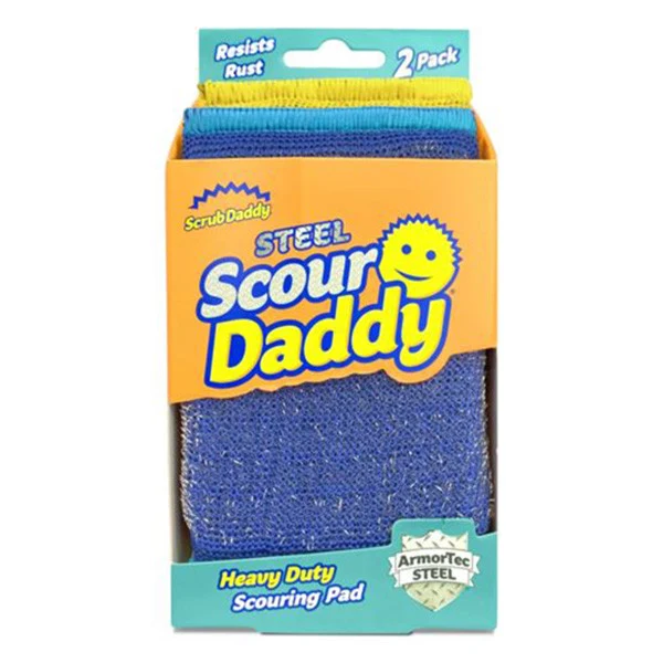Scrub Daddy Scour Daddy Стомана 2 броя