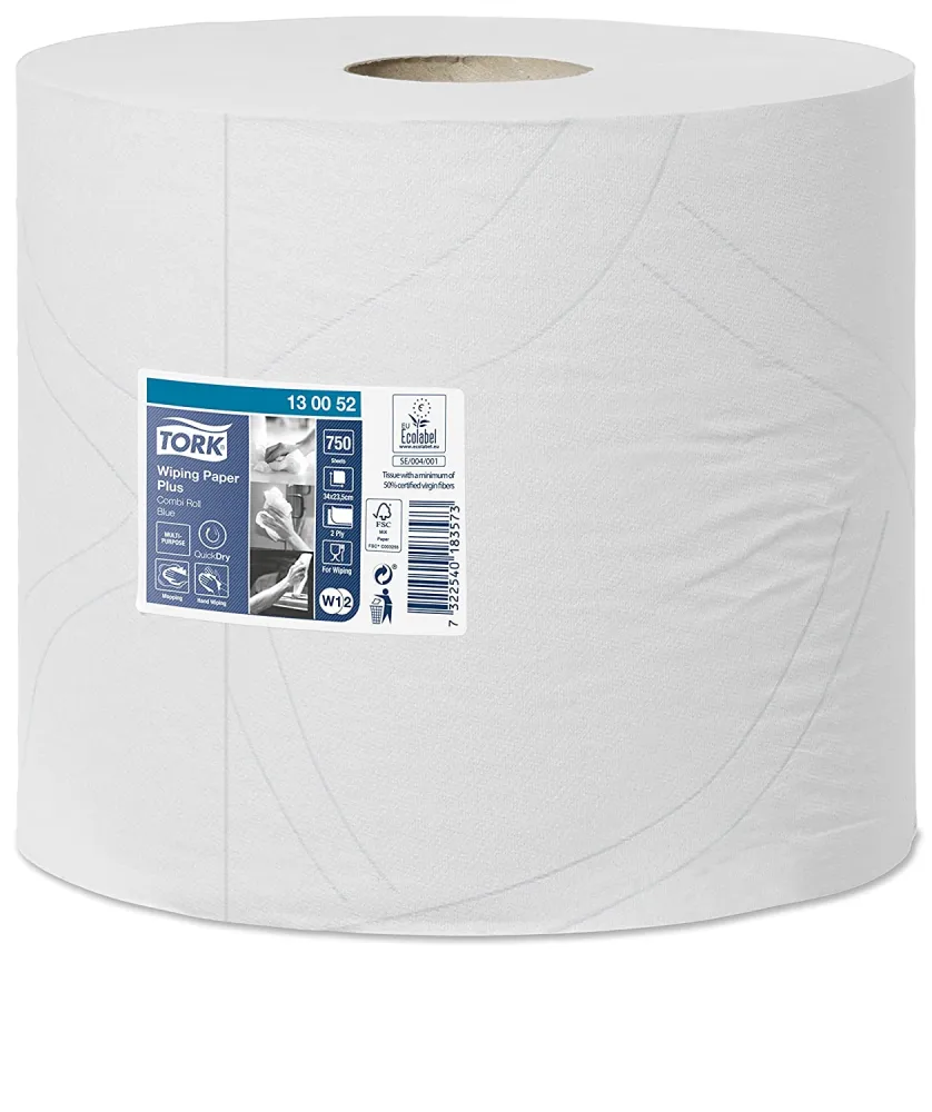 Tork Ролка Wiping Paper Plus – system W1-W2