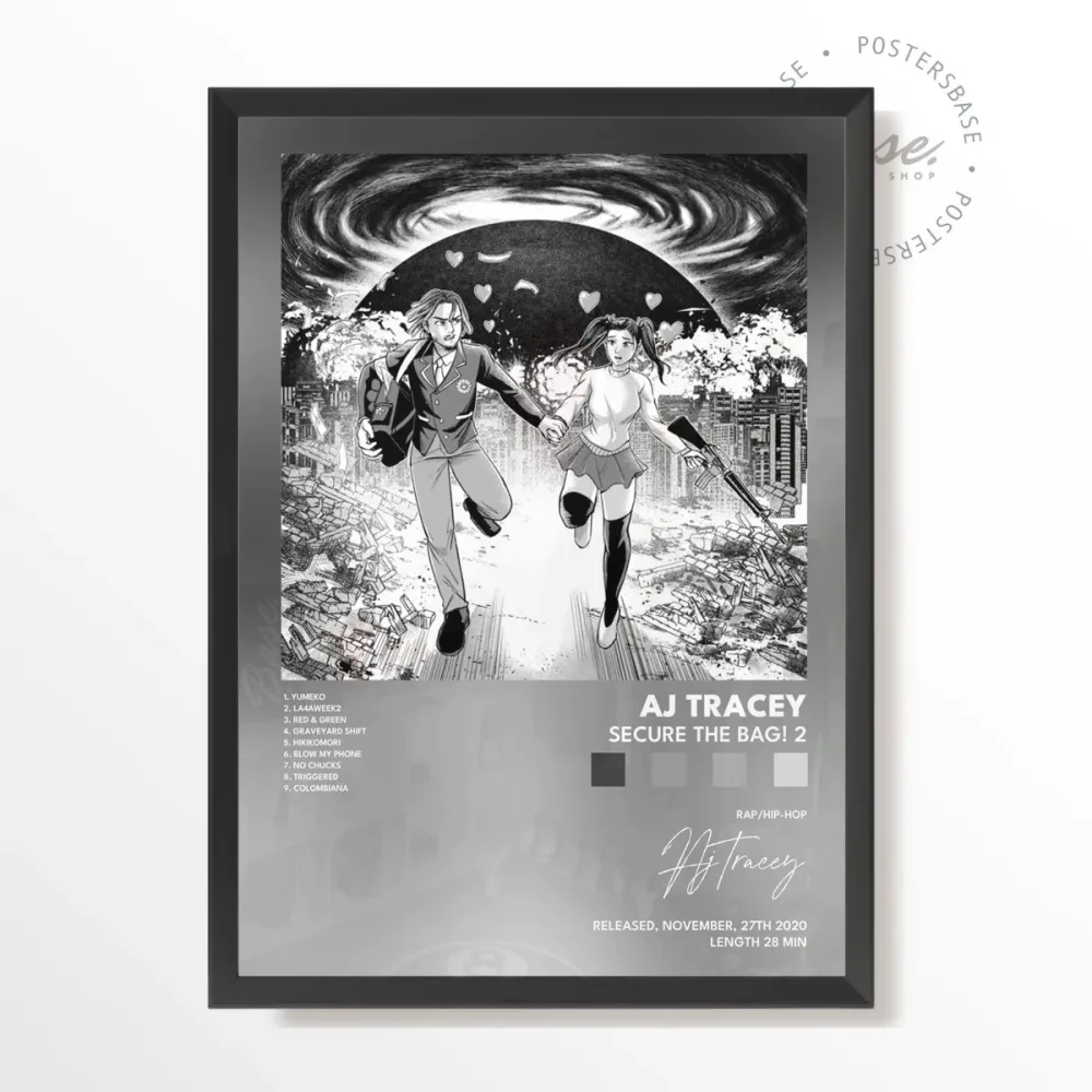 aj tracey Secure Bag 2 poster With